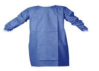 Douilles jetables de robe chirurgicale d'hôpital les longues empêchent l'infection adaptée aux besoins du client