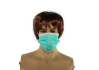 Masque protecteur jetable vert non toxique confortable avec du CE FDA ISO13485