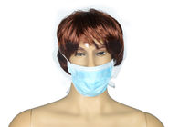 Masque protecteur jetable protecteur hygiénique de 3 plis avec le bouclier transparent d'oeil