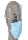 Anti brouillard masque protecteur jetable de 3 plis avec du produit répulsif en plastique transparent de fluide de pare-soleil