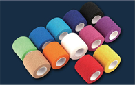 Le bandage élastique auto-adhésif coloré avec beaucoup de tailles a avancé adapté aux besoins du client