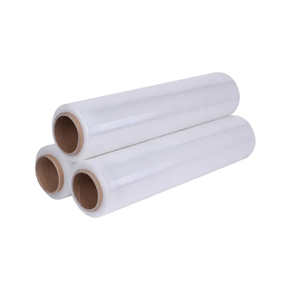 Enveloppe en plastique transparent en PVC/PE/PET, film étirable biodégradable en LLDPE, film étirable