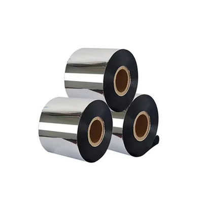 12 u revêtu de polyéthylène blanc PE film PET métallisé Food Soft Petg Film Silver Crystal Mirror Pet Film