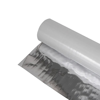 12 u revêtu de polyéthylène blanc PE film PET métallisé Food Soft Petg Film Silver Crystal Mirror Pet Film