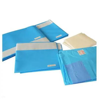 Emballage chirurgical à usage unique en vert à usage médical