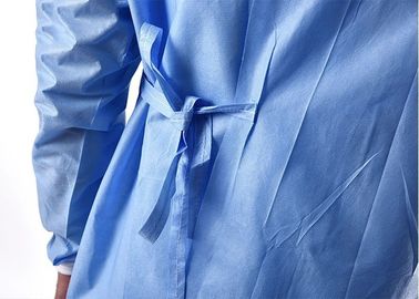 Vêtements médicaux chirurgicaux jetables stériles S - XL de la robe SMMS pour le contrôle d'infection