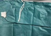 Robe protectrice jetable stérile imperméable de SMS pour de longues douilles de patients