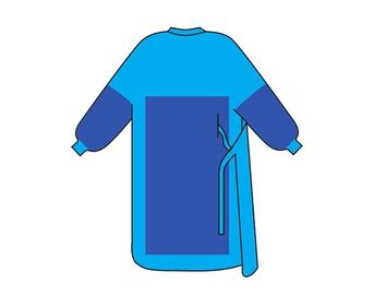 Robes jetables stériles de barrière d'ordre technique, docteur jetable Gowns Infection Control