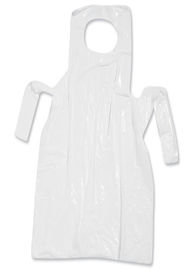Résistance chimique de tabliers en plastique jetables colorés de polyéthylène pour la protection