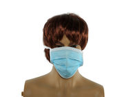 Masque médical jetable stérile d'utilisation chirurgicale avec la couleur bleue écologique de courroies