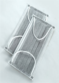 Masque médical jetable de filtre de carbone avec le morceau réglable élastique de nez d'Earloop