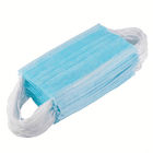 Bleu de la poussière de la poussière d'Earloop anti de masque jetable de bouche masque protecteur de 3 couches