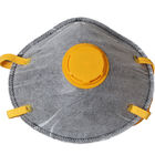 Masque de la tasse l'anti par poussière FFP2 de charbon actif, masque de poussière non-tissé jetable avec la valve