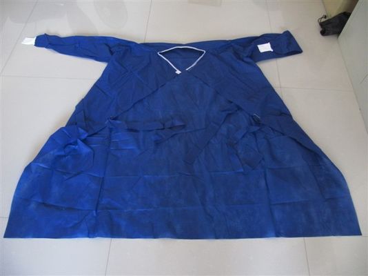 Vêtements médicaux chirurgicaux jetables stériles S - XL de la robe SMMS pour le contrôle d'infection