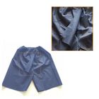 Pantalon jetable bleu-foncé de colonoscopie des robes 45g médicales jetables non-tissées