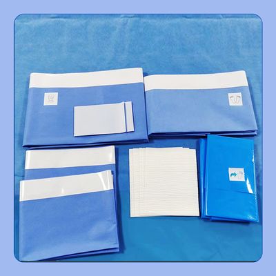Pack de chirurgie respirante comprend des couleurs bleu vert blanc Parfait pour le stockage Condition zone sèche et fraîche Assurer la sécurité