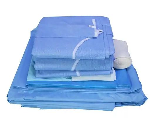 Pack de chirurgie jetable Matériaux médicaux accessoires Idéal pour les salles d'opération Condition de stockage Évitez la lumière directe du soleil