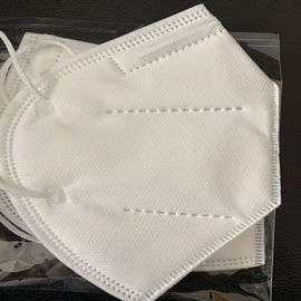 Masque FFP2, masque pliable de souffle facile de poussière jetable avec la capacité élevée de filtration